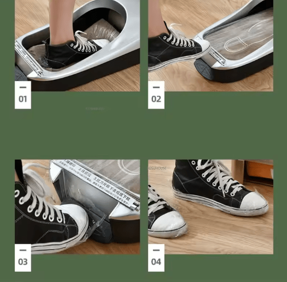 موزع أغطية الأحذية على طراز السيارات ©